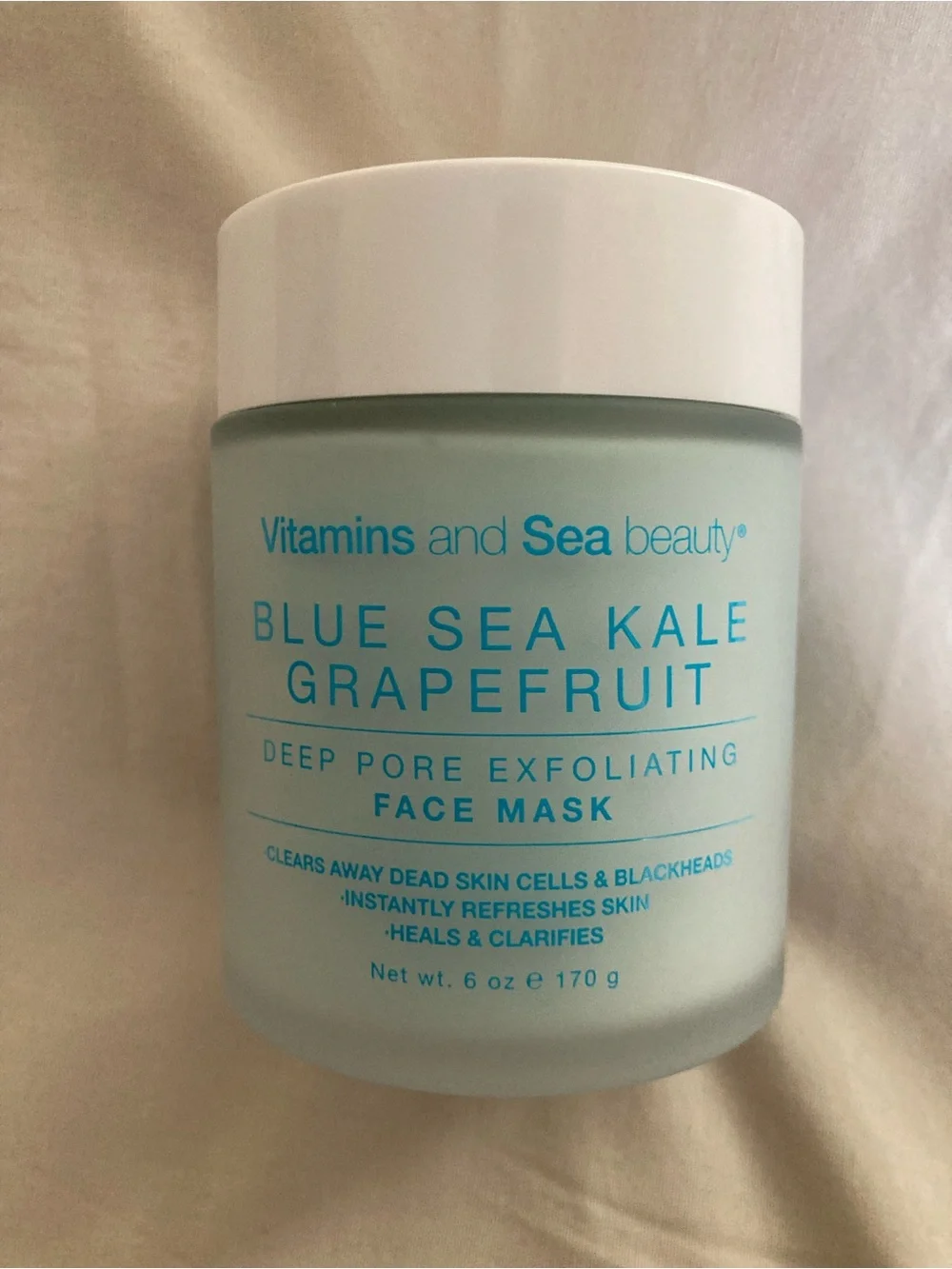 Blue Sea Kale Grapefruit Deep Pore Exfoliating Face Mask